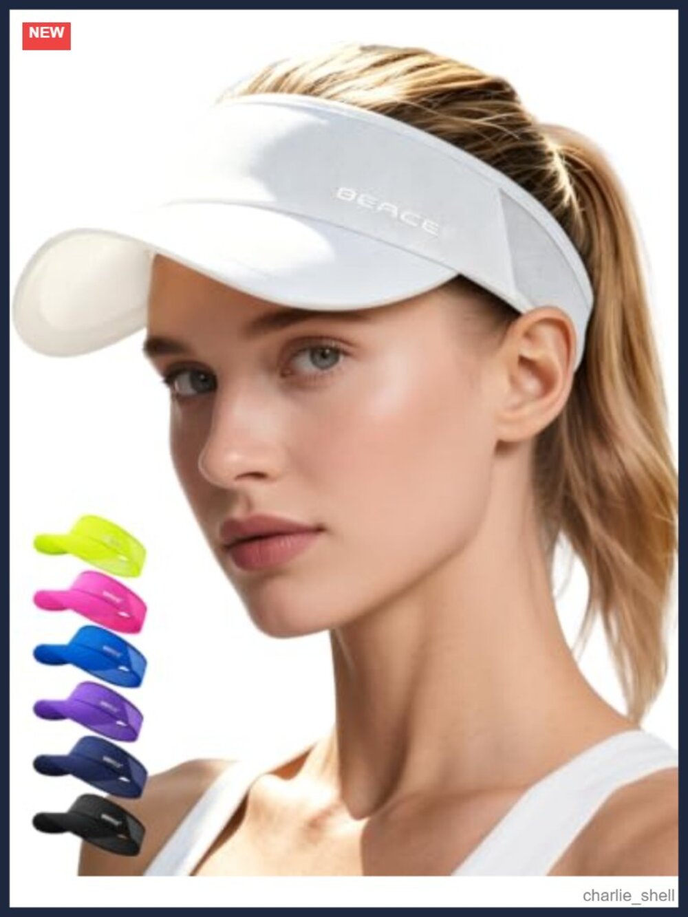 Lightweight Sports Sun Visor Moisture Wicking Running Golf Cap